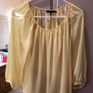 Yellow blouse! Size M
